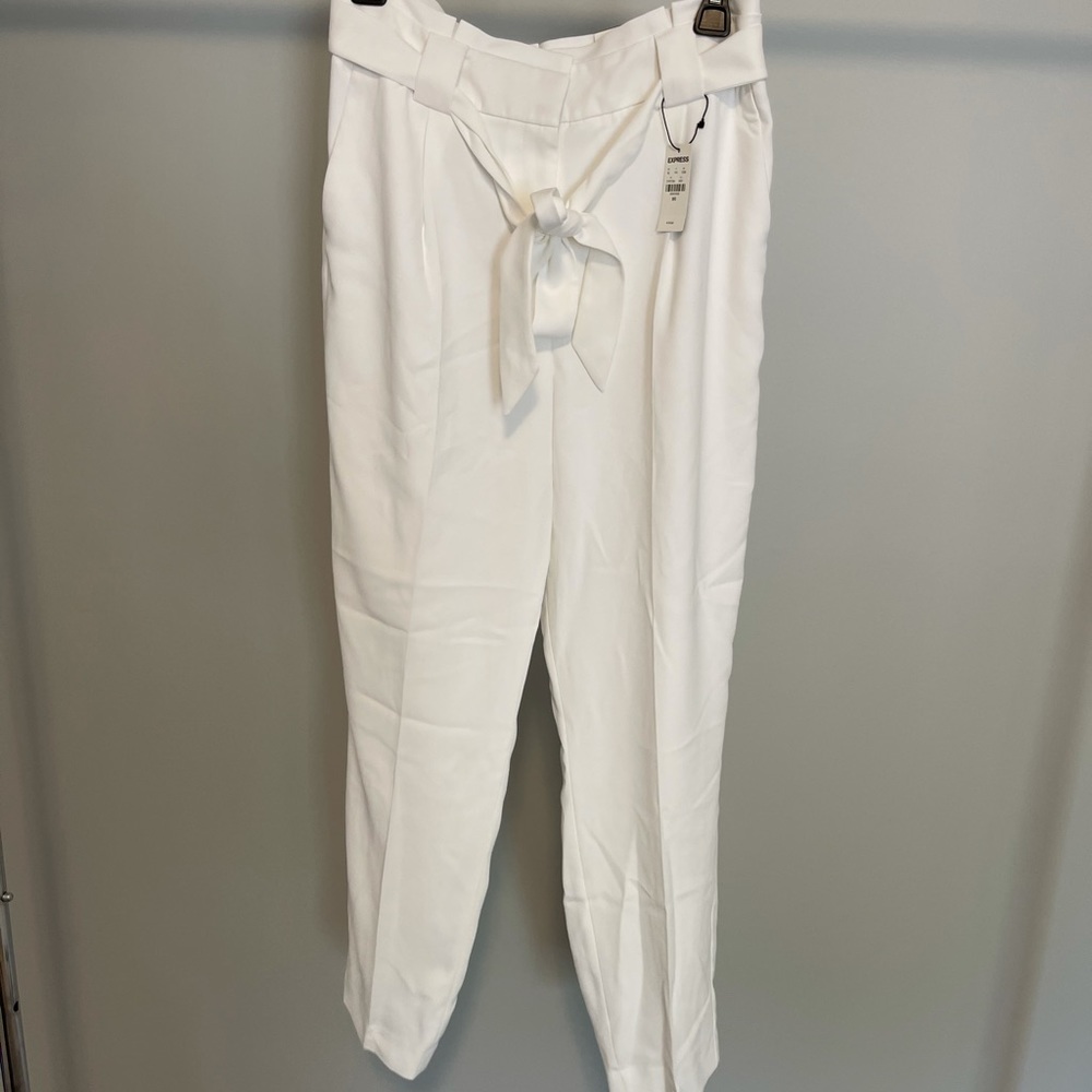EXPRESS WHITE WORK PANTS - BRAND NEW WITH TAGS